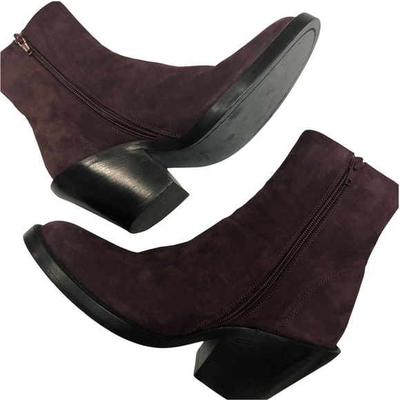 ANN DEMEULEMEESTER Suede Leather ankle boots - Picture 10 of 10